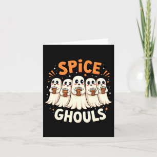 Spice Ghouls Halloween Geest Pompoen Kaart