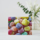 Spice Gumdrops Briefkaart (Staand voorkant)