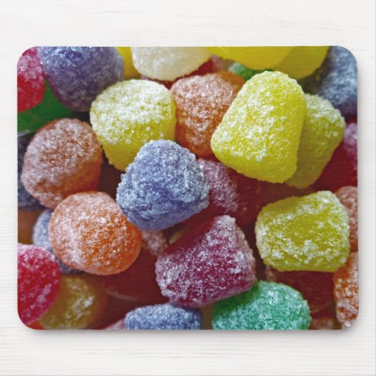 Spice Gumdrops Snoep Muismat (Voorkant)