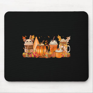 Spice Herfst Koffie Hete Thee Herfst Oogst Vrouwen Muismat
