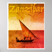  Spice Islands Zanzibar Travel Poster (Voorkant)