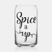Spice it up can  blikvorm glas (Voorkant)