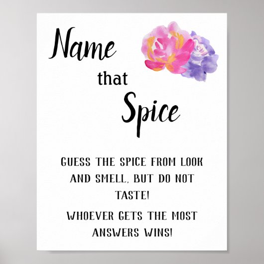 Spice It Up: Noem het Spice Vrijgezellenfeest spel Poster (Voorkant)