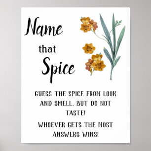 Spice It Up: Noem het Spice Vrijgezellenfeest spel Poster