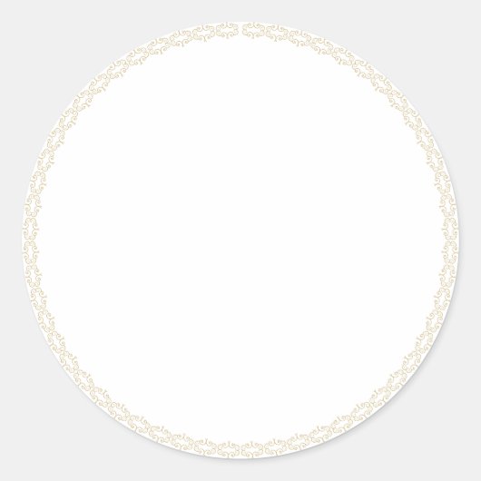 Spice jar blank whimsical border stickers met labe (Voorkant)