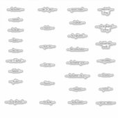 Spice Jar Labels Duits Middleast, Indië en Azië (Voorkant)