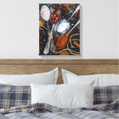 Spice Kitchen Wall Art Canvas Afdruk (Insitu (Slaapkamer))