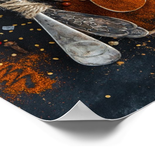 Spice Kitchen Wall Art Poster (Hoek)