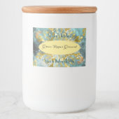 Spice Label voor Jar Glitter Voedselcontainer Etiket (Voorkant)