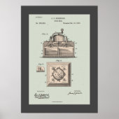  Spice Mill Patent Poster (Voorkant)