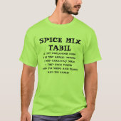 Spice Mix Tabil T-shirt (Voorkant)