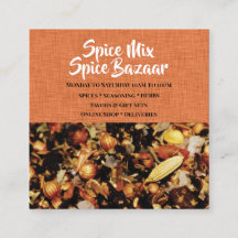 Spice mixt foto oranje wit modern