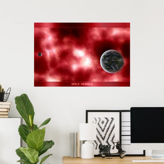 Spice Nebula Poster (Thuiskantoor)