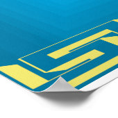 spice of life print blauw (Hoek)