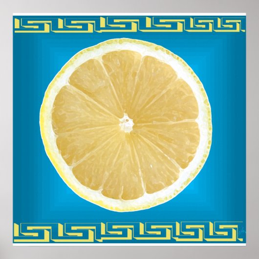 spice of life print blauw (Voorkant)