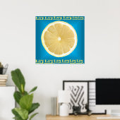 spice of life print blauw (Thuiskantoor)