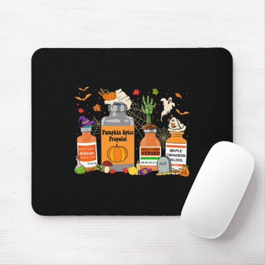 Spice Propofol Ativan Versed Haldol Halloween Nurs Muismat (Met muis)