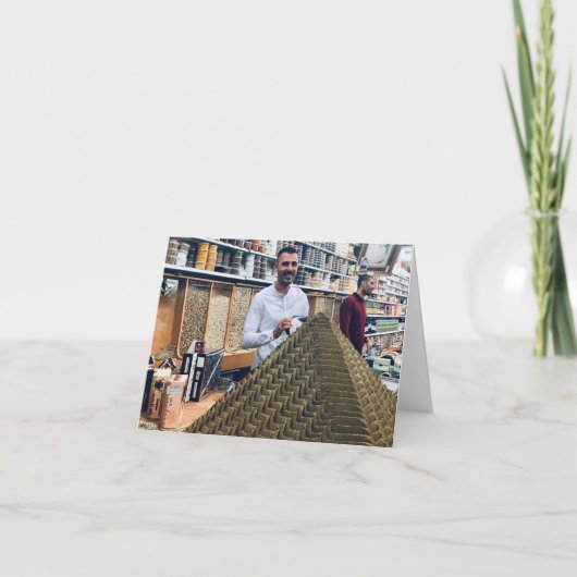 Spice Pyramid Bedankkaart (Voorkant)