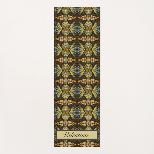 Spice Road, op maat Yogamat (Voorkant)