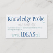 Spice Road Visitekaartjes (Achterkant)