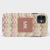 Spice Scribble Chevron ZigZag Case-Mate iPhone Case (Achterkant (horizontaal))