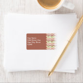 Spice Scribble Chevron ZigZag Etiket (Insitu)