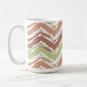 Spice Scribble Chevron ZigZag Koffiemok (Links)