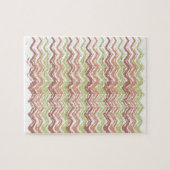 Spice Scribble Chevron ZigZag Legpuzzel (Horizontaal)