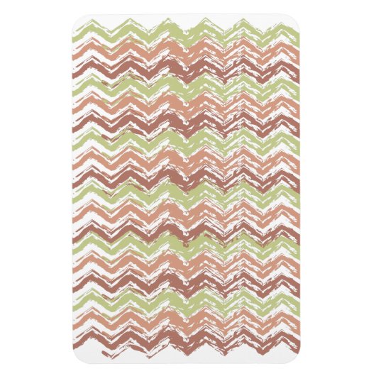 Spice Scribble Chevron ZigZag Magneet (Verticaal)