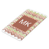 Spice Scribble Chevron ZigZag Magneet (Linkerzijde)