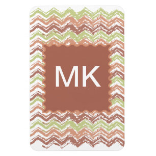 Spice Scribble Chevron ZigZag Magneet
