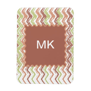 Spice Scribble Chevron ZigZag Magneet