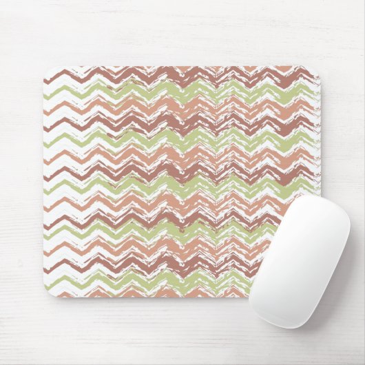 Spice Scribble Chevron ZigZag Muismat (Met muis)