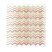 Spice Scribble Chevron ZigZag Notitieblok (Voorkant)
