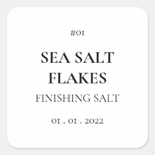 Spice Seasoning Cooking Pantry Moderne Label