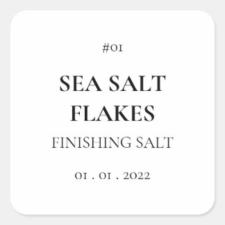 Spice Seasoning Cooking Pantry Moderne Label