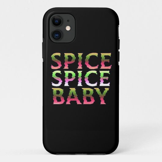 SPICE SPICE BABY grappig cadeau voor Thanksgiving Case-Mate iPhone Case (Achterkant)
