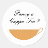 Spice Teacup Envelope Seal & Sticker (Voorkant)