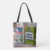 Spice Tins - Peterselie Flakes Duo Tote Bag (Achterkant)