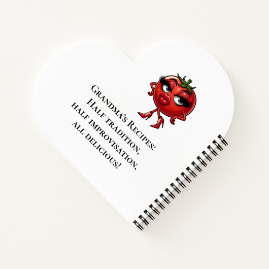 Spice toevoegen, Skip the Timer Schort - Grappig e Notitieboek (Achterkant)