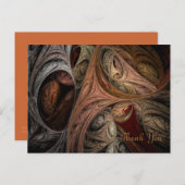 Spice Twist Fractal Briefkaart (Voorkant / Achterkant)