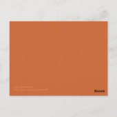 Spice Twist Fractal Briefkaart (Achterkant)