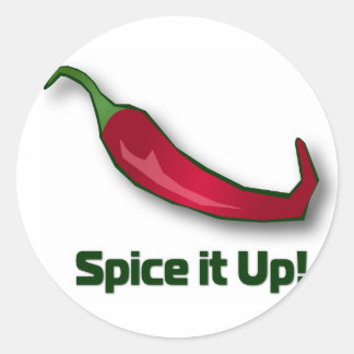 Spice-up Ronde Sticker