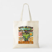 Spice up uw Cinco Sassy Margarita, Cinco de Mayo Tote Bag (Achterkant)