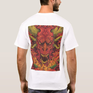 Spice up uw leven met onze vurige hete saus label! t-shirt