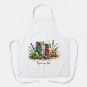 Spice Up Your Life met kruiden-geïnfundeerde elega Schort (Voorkant)