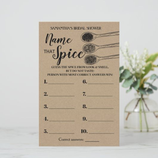 Spice vrijgezellenfeest game engels spaans (Staand voorkant)