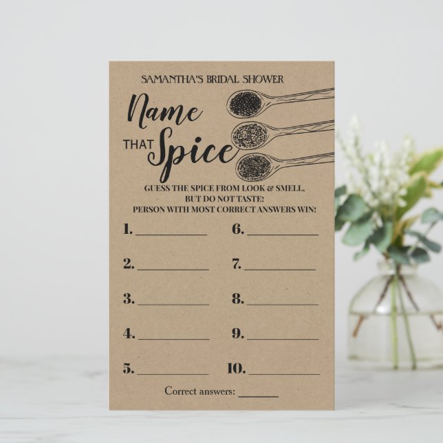 Spice vrijgezellenfeest game engels spaans (Staand voorkant)