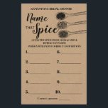 Spice vrijgezellenfeest game engels spaans<br><div class="desc">Naam dat Spice vrijgezellenfeest English and Spanish version game inbegrepen is (voor en achter). De Bride van de verandering om Naam in de sjabloon voor Engelse en Spaanse versie te zijn. Voor meer aanpassing (veranderingsaantal specerijen en een andere formulering, doopvontkleur, doopvontstijl), klik op personaliseren, scrol neer en klik op verbinding...</div>