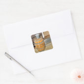 Spice Warehouse Barrel Vierkante Sticker (Envelop)